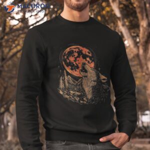 The Mountain Forrest Moon And Wolf Wolves Animal Shirt 2 the mountain forrest moon and wolf wolves animal shirt sweatshirt