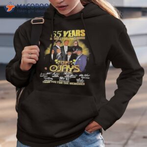 the ojays 65 years 1958 2023 signatures thank you for the memories shirt hoodie 3