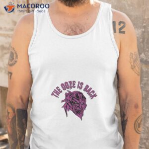 the ooze is back unisex t shirt tank top