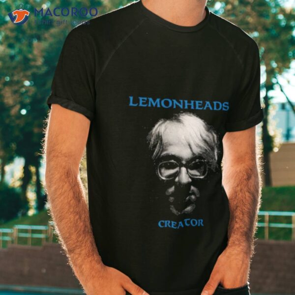 The Parsons Lemonheads Backyard Replica Matte Black Shirt