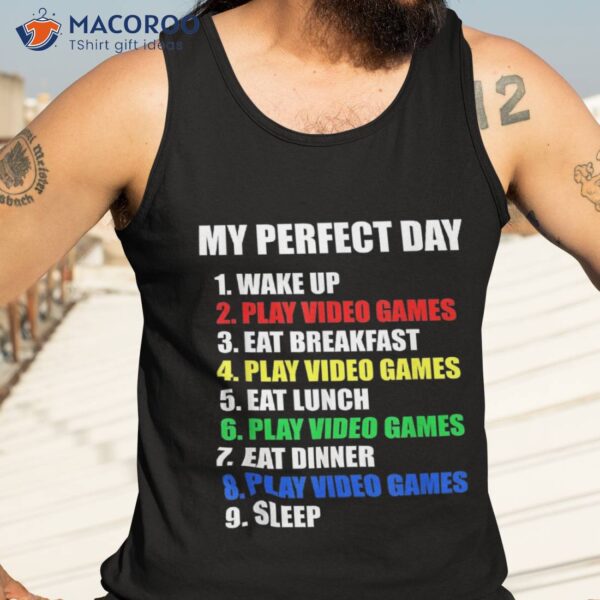 The Perfect Gaming Day Suprise For Gamers Shirt