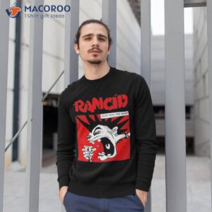 the red rancid give em the boot art shirt sweatshirt 1 1