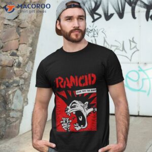 the red rancid give em the boot art shirt tshirt 3