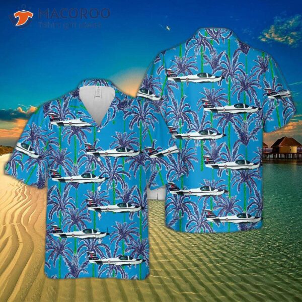 The Royal Canadian Air Force Grob G120a Hawaiian Shirt.