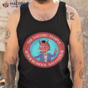 the satanic temple after school satan club shirt tank top