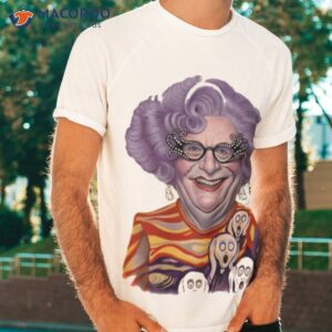 the scream frock by james brennan dame edna everage shirt tshirt