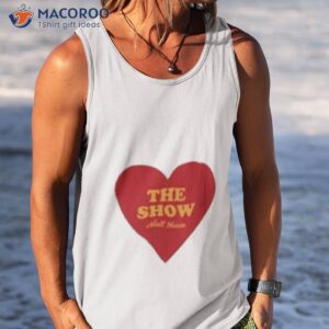 the show niall horan heart shirt tank top