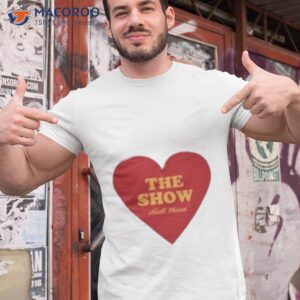 The Show Niall Horan Hearshirt The Show Niall Horan Hearshirt