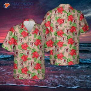 The U.s. Air Force Civil Engineer Red Horse Hawaiian Shirt.