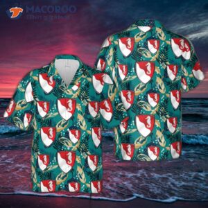 The U.s. Army 36th Engineer Brigade Hawaiian Shirt