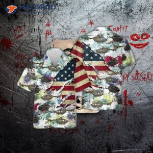 The U.s. Army Eurocopter Uh-72 Lakota Hawaiian Shirt.