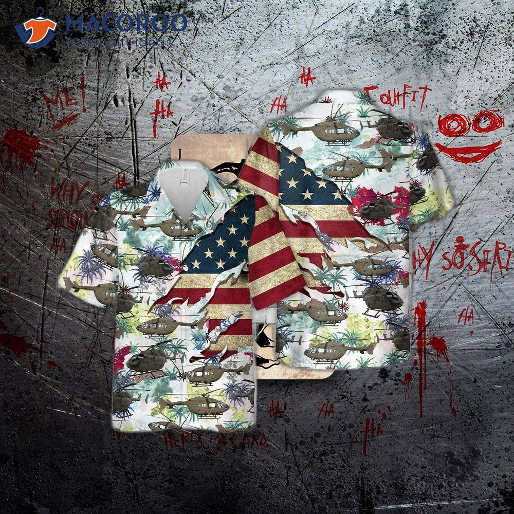 The U.s. Army Eurocopter Uh-72 Lakota Hawaiian Shirt. The U.s. Army Eurocopter Uh-72 Lakota Hawaiian Shirt.