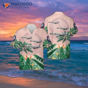 The U.s. Marine Corps Mcdonnell F-4b Phantom Ii Of Vmfa-115 Hawaiian Shirt