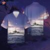 The U.s. Navy’s Uss Farragut (dd-348) Hawaiian Shirt