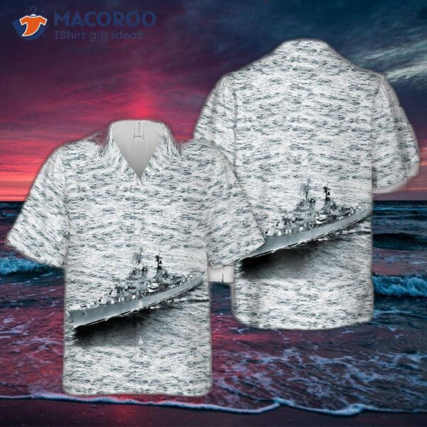 The U.s. Navy’s Uss Norfolk (dl-1) Hawaiian Shirt