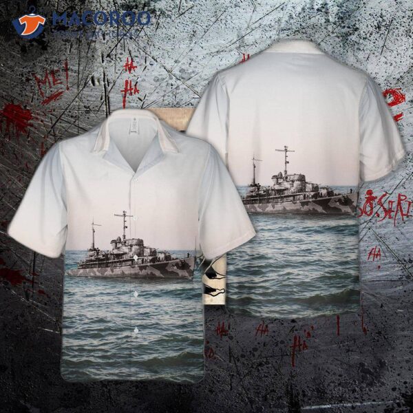 The U.s. Navy Uss Barnegat (avp-10) Hawaiian Shirt