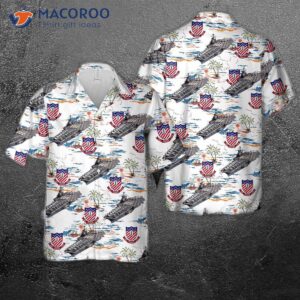 The U.s. Navy Uss Ranger (cv/cva-61) Hawaiian Shirt.