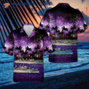 The U.s. Navy Uss Sierra (ad-18) Hawaiian Shirt