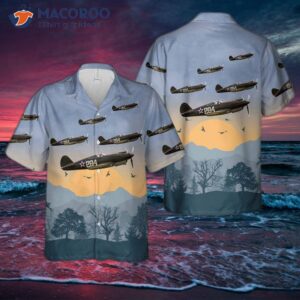 The United States Army Air Corps' Curtiss P-40b Hawaiian Shirt