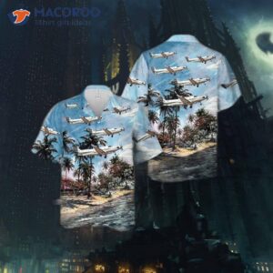 The Us Air Force 318th Special Operations Squadron’s Pilatus U-28a (pc12-45) 05-0594 Is Wearing A Hawaiian Shirt.