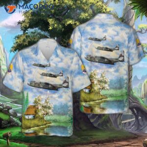 The Us Air Force’s 86-1699 Merlins Magic Mc-130h Combat Talon Ii Of 7th Special Operations Squadron’s Hawaiian Shirt.