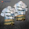 The Us Air Force’s Lockheed P-38 Lightning “hollywood Hepcat” Hawaiian Shirt