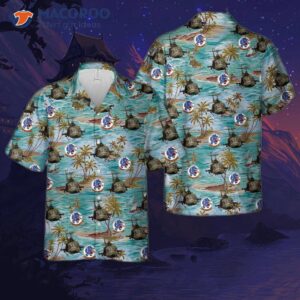 The Us Navy Bell Uh-1e Huey Of Ha(l)-3 “seawolves” Had A Hawaiian Shirt.