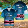 The Us Navy Patrol Squadron Four (vp-4) “skinny Dragons” P-3c Hawaiian Shirt