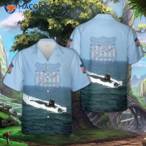 The Us Navy’s Uss Daniel Boone (ssbn-629) Hawaiian Shirt