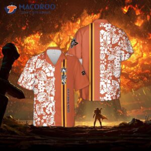 The Us Navy Vfa-27 Royal Maces Hawaiian Shirt.