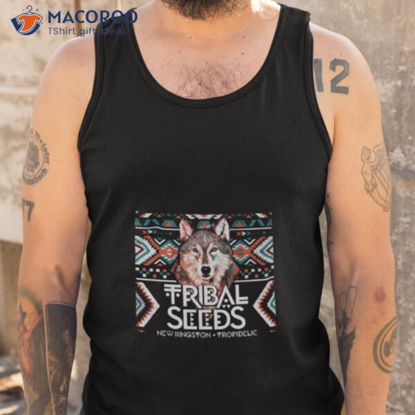 The Wolf Cover Tribal Seeds Shirt