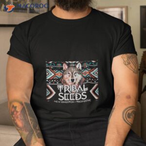 the wolf cover tribal seeds shirt tshirt