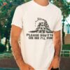 Thegoodshirts Please Don’t Tread Me On Me I’ll Cum Shirt