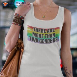 there are more than 2 genders lgbt shirt tank top 4