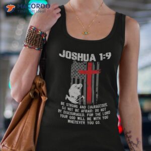 thin red line firefighter cross bible verse christian shirt tank top 4