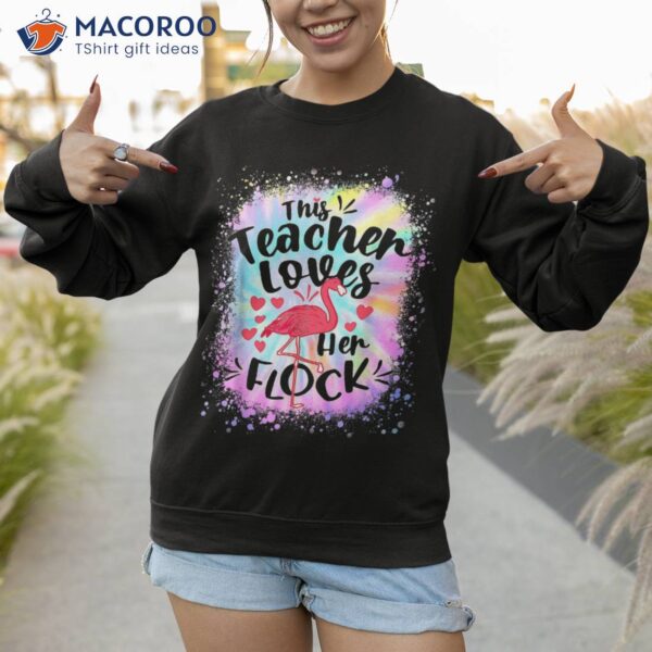 This Assistant Principal Loves Her Flock Flamingo Teacher Shirt