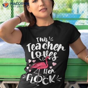 this assistant principal loves her flock flamingo teacher shirt tshirt 1