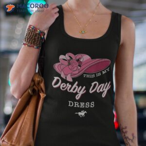 this is my derby day dress horse racing funny shirt tank top 4