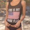 This Is My Pride Flag Usa American 4th Of July Patriotic Shirt