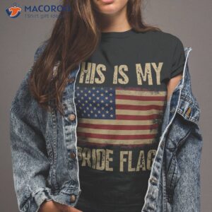 This Is My Pride Flag Usa American 4th Of July Patriotic Shirt