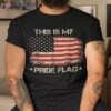 This Is My Pride Flag Usa American 4th Of July Patriotic Shirt