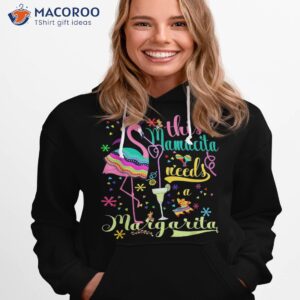 this mamacita needs a margarita cinco de mayo pink flamingo shirt hoodie 1 1