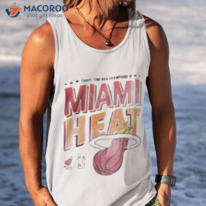 threetime nba champions miami heat shirt tank top