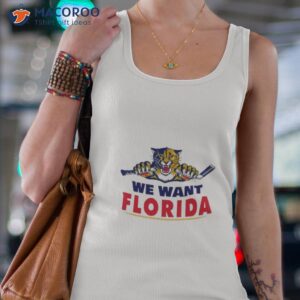tiger we want florida shirt tank top 4