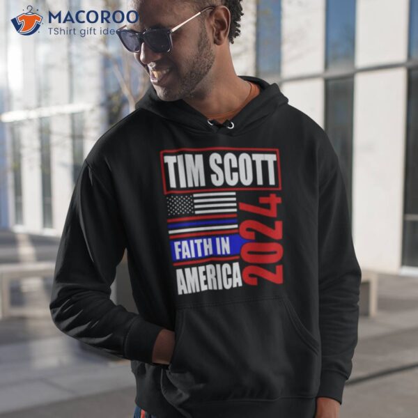 Tim Scott 2024 Faith In American Shirt