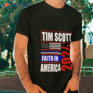 tim scott 2024 faith in american shirt tshirt