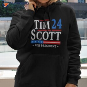 tim scott 2024 for president election campaign us flag shirt hoodie