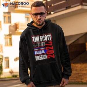 Tim Scott For President 2024 Faith In American Shirt