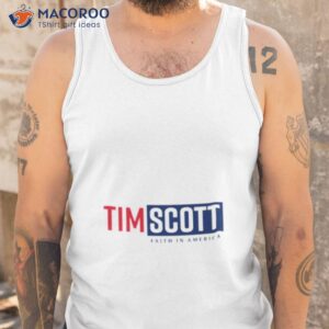 tim scott for president shirt tank top