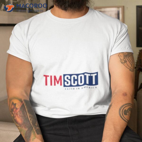 Tim Scott For Presidenshirt